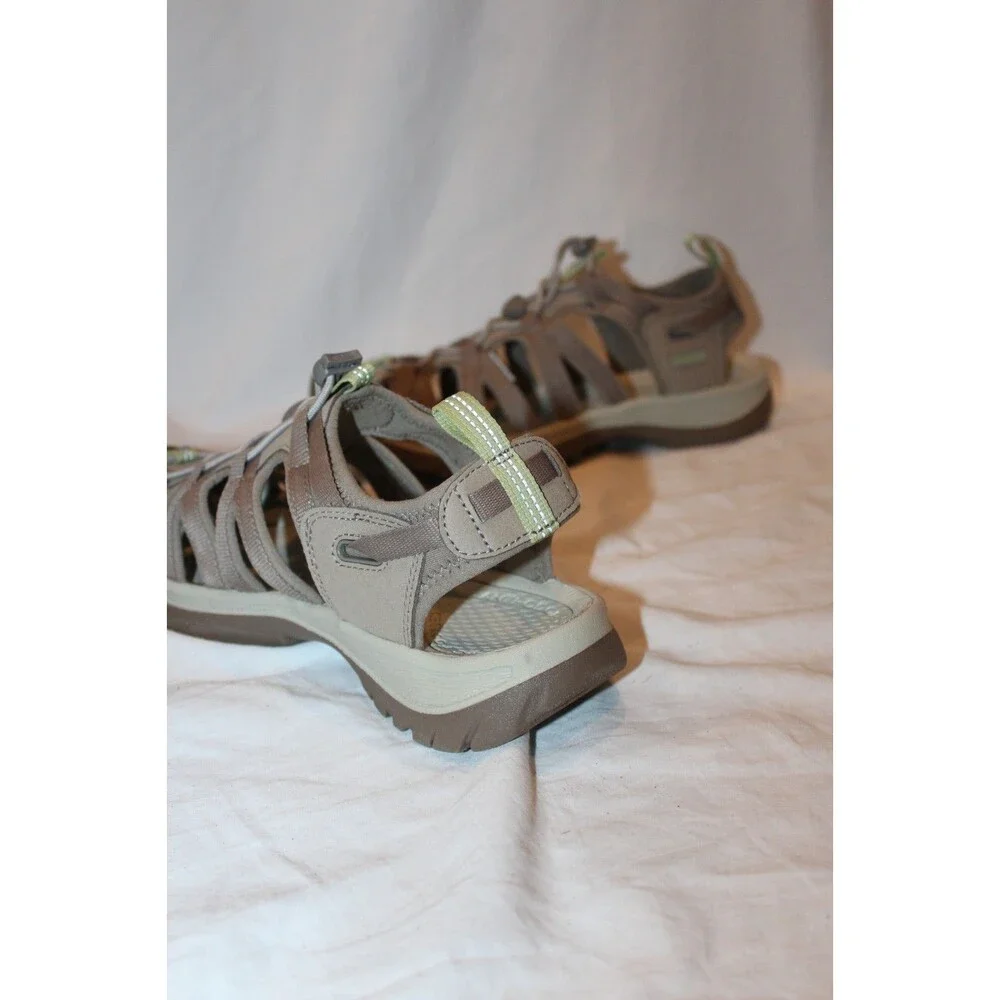 Keen Women's Whisper Timberwolf Tarragon Hiking Sandals NEW SZ 11 BEIGE